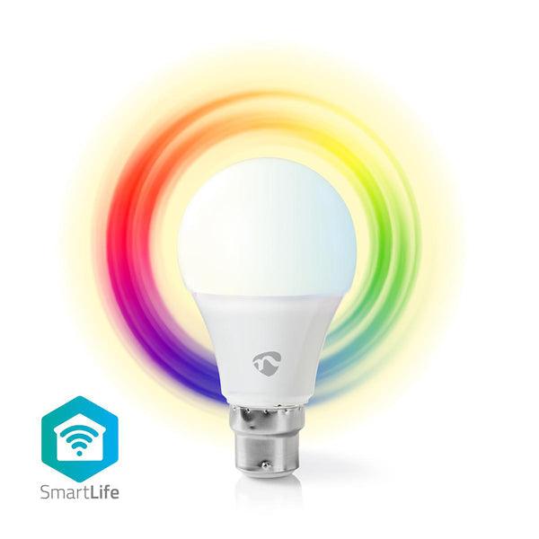 SmartLife Vollfärbige LED-Lampe | WLAN | B22 | 470 lm | 6 W | / RGB / Warmweiss | 2700 K | Android & iOS | Durchmesser: 60 mm | A60 - handy.ch