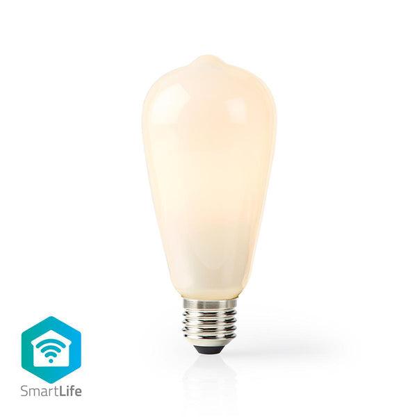 SmartLife LED Filament Lampe | Wi-Fi | E27 | 500 lm | 5 W | Warmweiss | 2700 K | Glas | Android / IOS | ST64 | 1 Stück - handy.ch