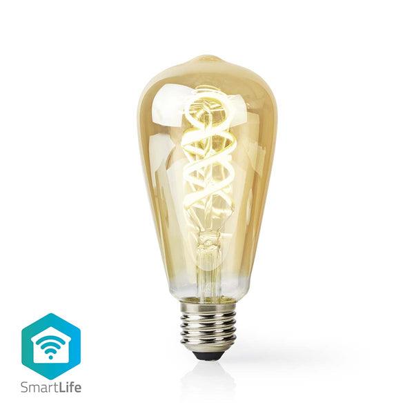 SmartLife LED Filament Lampe | Wi-Fi | E27 | 360 lm | 4.9 W | Warm bis kühlen weiss | 1800 - 6500 K | Glas | Android / IOS | ST64 | 1 Stück - handy.ch