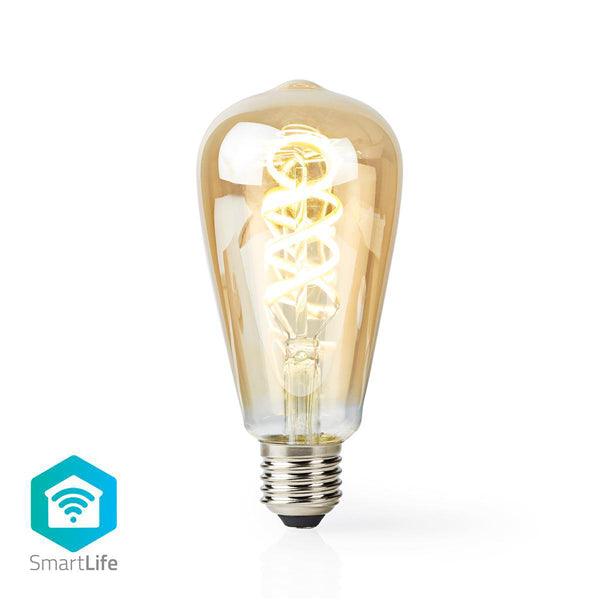 Smartlife LED Filament Lampe | Wi-Fi | E27 | 350 lm | 5.5 W | Kaltweiss / Warmweiss | 1800 - 6500 K | Glas | Android / IOS | ST64 - handy.ch