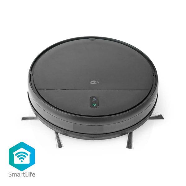 SmartLife Roboter-Staubsauger | Random | Wi-Fi | Kapazität Auffangbehälter: 0.2 l | Automatisches Laden | Maximale Betriebszeit: 90 min | Schwarz | Android / IOS - handy.ch