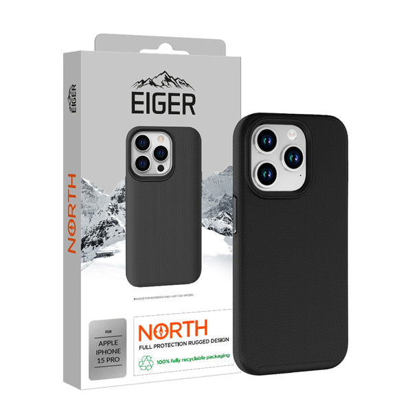 iPhone 15 Pro North Case schwarz