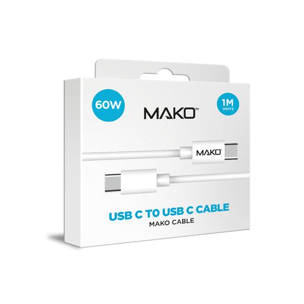 USB-C -> USB-C 1.0m 60W weiss - handy.ch
