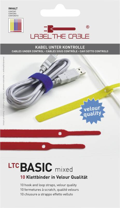 Basic - 10er Set zum Bündeln + Ordnen Mix