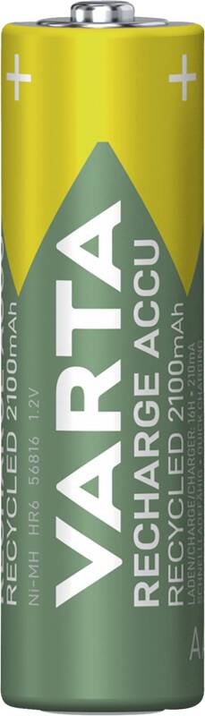 RECHARGE ACCU Recycled AA 2100mAh Blister 2