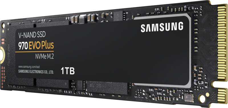 SSD 970 EVO Plus 1TB PCIe Gen3x4 M2.2280 NVMe 1.3 V-NAND