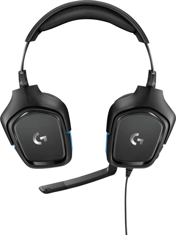 G432 Wired 7.1 Surround Gaming Headset Schwarz