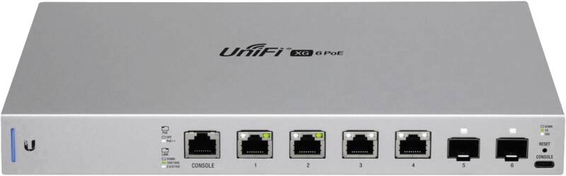 UniFi Switch XG - 6 poort, 210W PoE