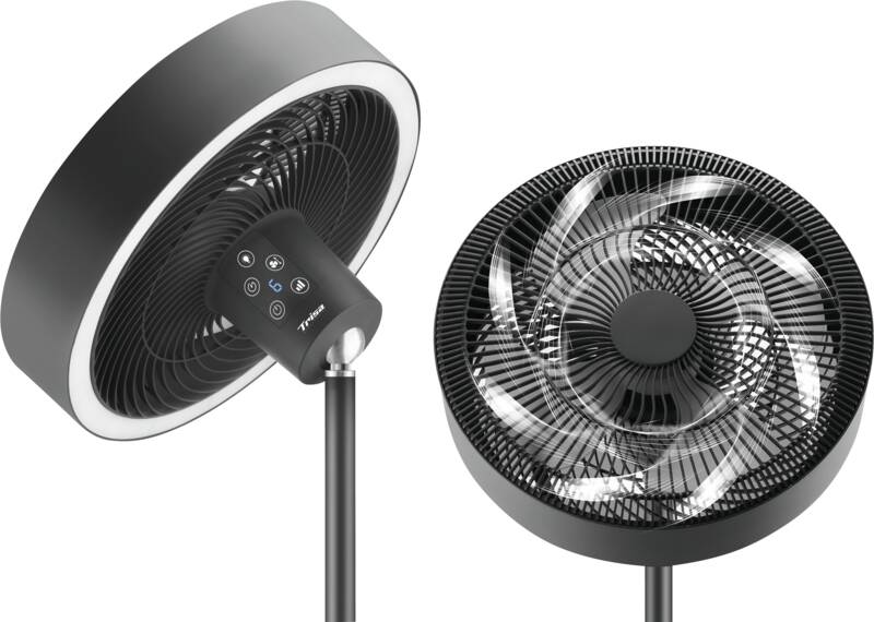 Standventilator mit Licht Ambiance