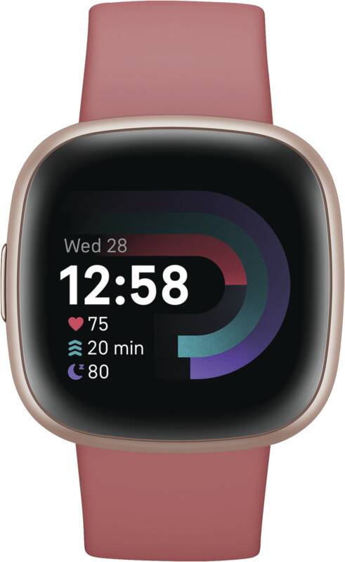 Versa 4, Aluminium, sandrosafarbenes Armband