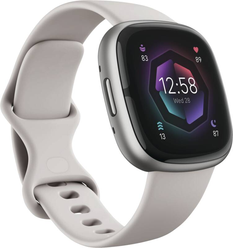 Sense 2, Aluminium, mondweißes Armband