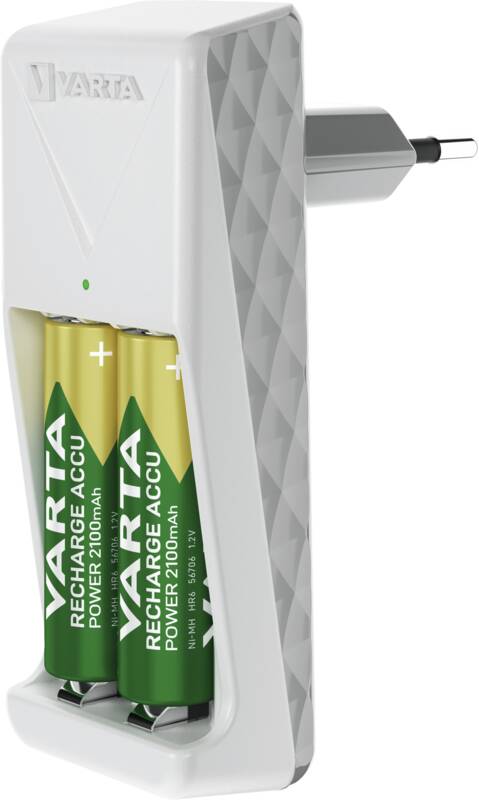 Mini Charger 2x AA 56706 2100mAh
