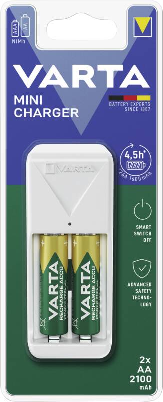 Mini Charger 2x AA 56706 2100mAh