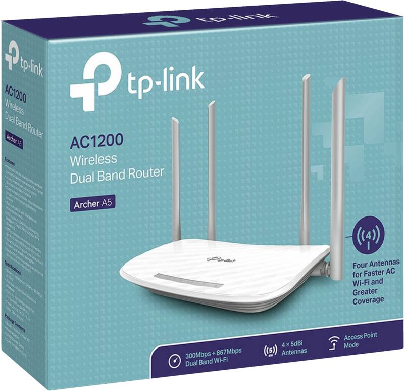 Archer A5 AC1200-Dualband-WLAN-Router