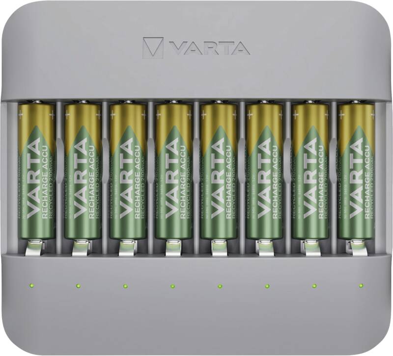 Eco Charger Multi Recycled 8x AA 2100mAh