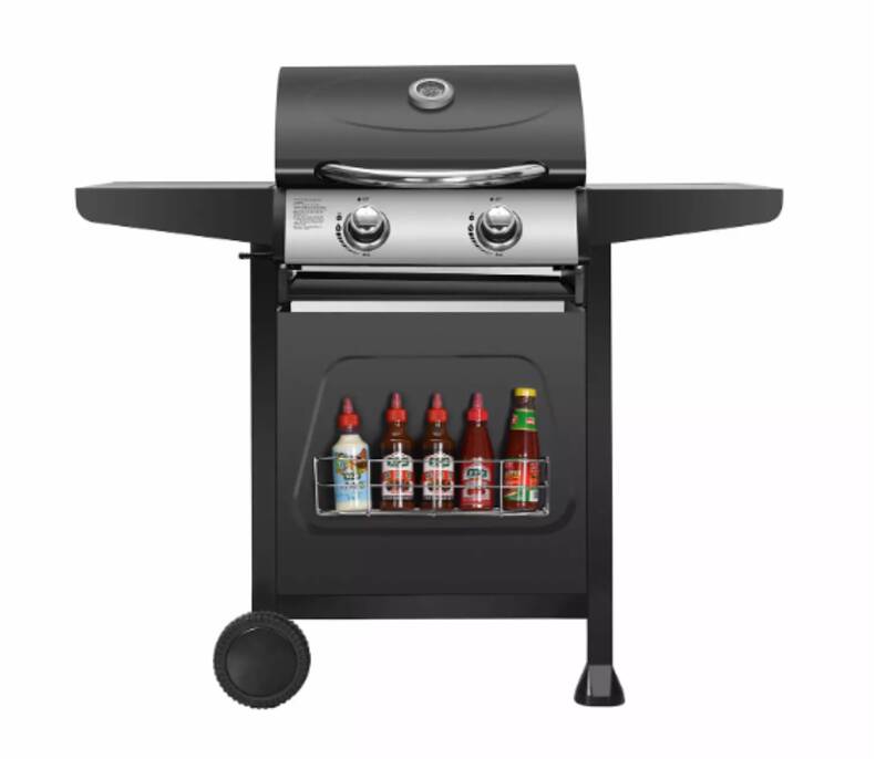 OHM-BBQ-2220 Gas Grill 2B
