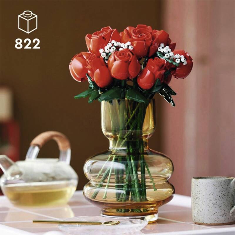 ICONS 10328 - Rosenstrauß LEGO