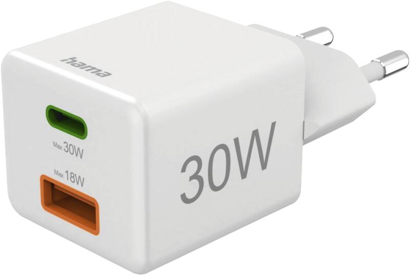 201992 Mini-Lader, 1 USB-C+A, 30W