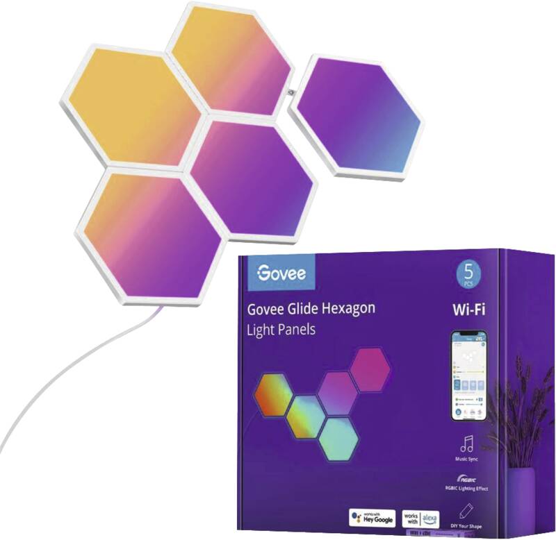 Govee/Glide Hexa Light Panels 5er Pack