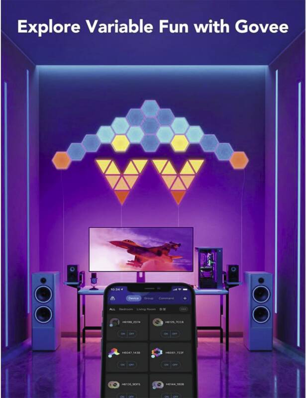 Govee/Glide Hexa Light Panels 5er Pack