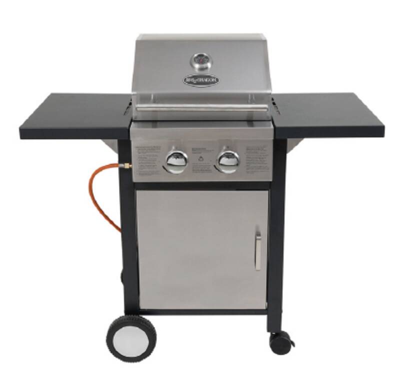 Gasgrill Bedano mit Abdekchaube - 2 Brenner