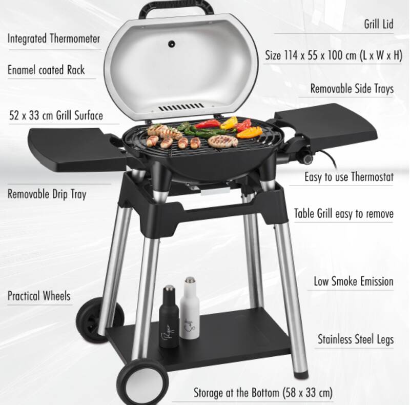 Elektrogrill Grill Force 2200