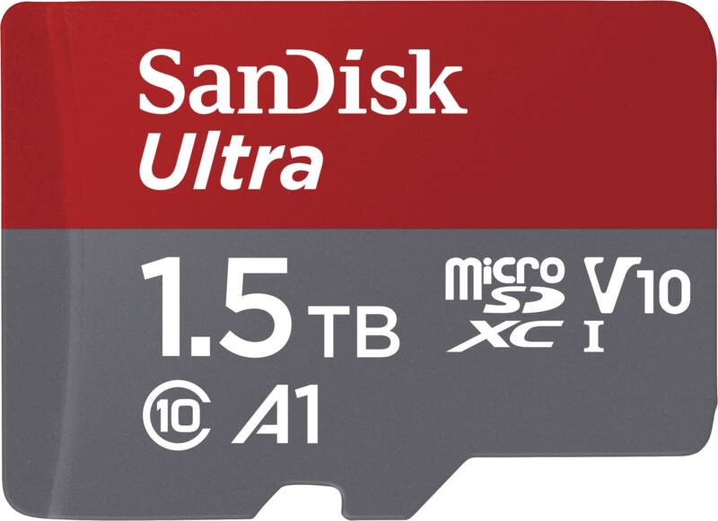Ultra Android microSDXC UHS-I Card 1,5 TB + SD Adapter