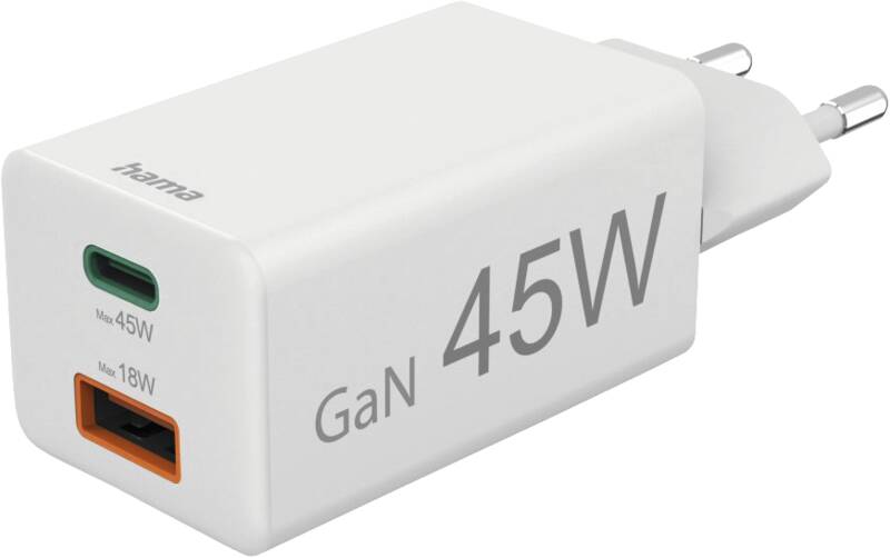 201993 Mini-Lader, GaN, 1 USB-C+A, 45W
