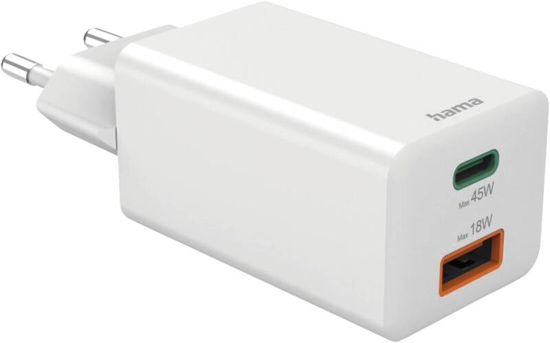 201993 Mini-Lader, GaN, 1 USB-C+A, 45W