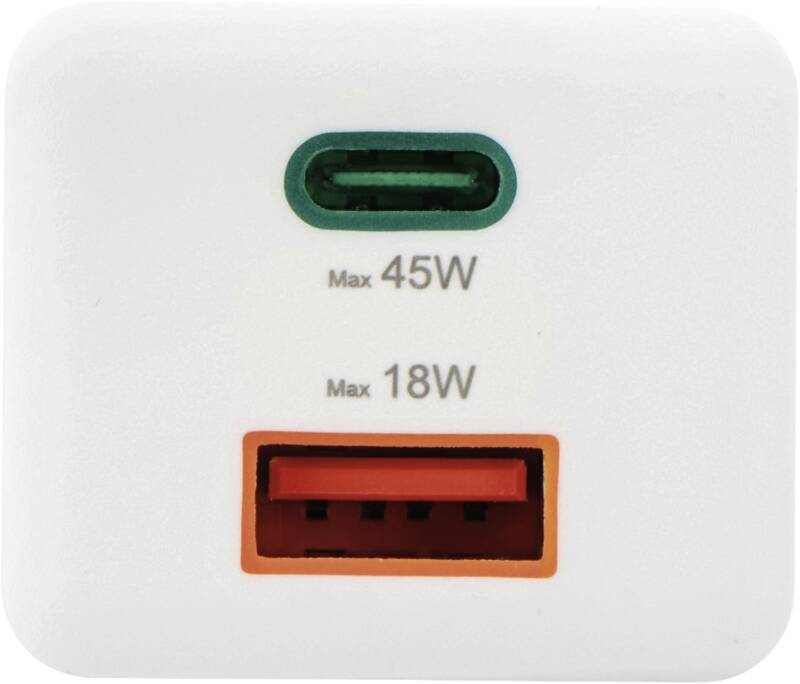 201993 Mini-Lader, GaN, 1 USB-C+A, 45W