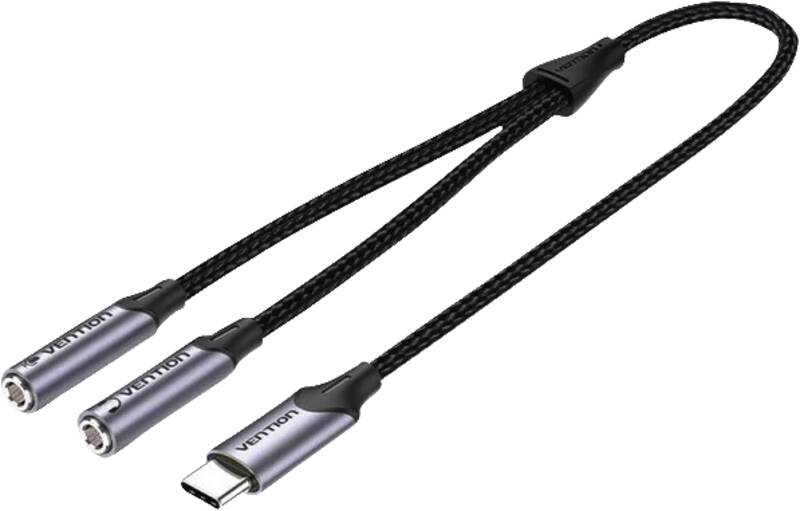 USB-C-Stecker auf TRS Audio & Mic Jack - 0,3 m