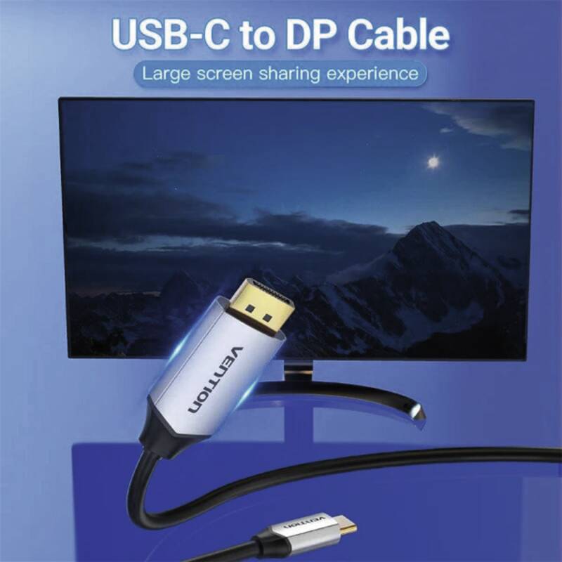 USB-C auf DP Kabel - 2m