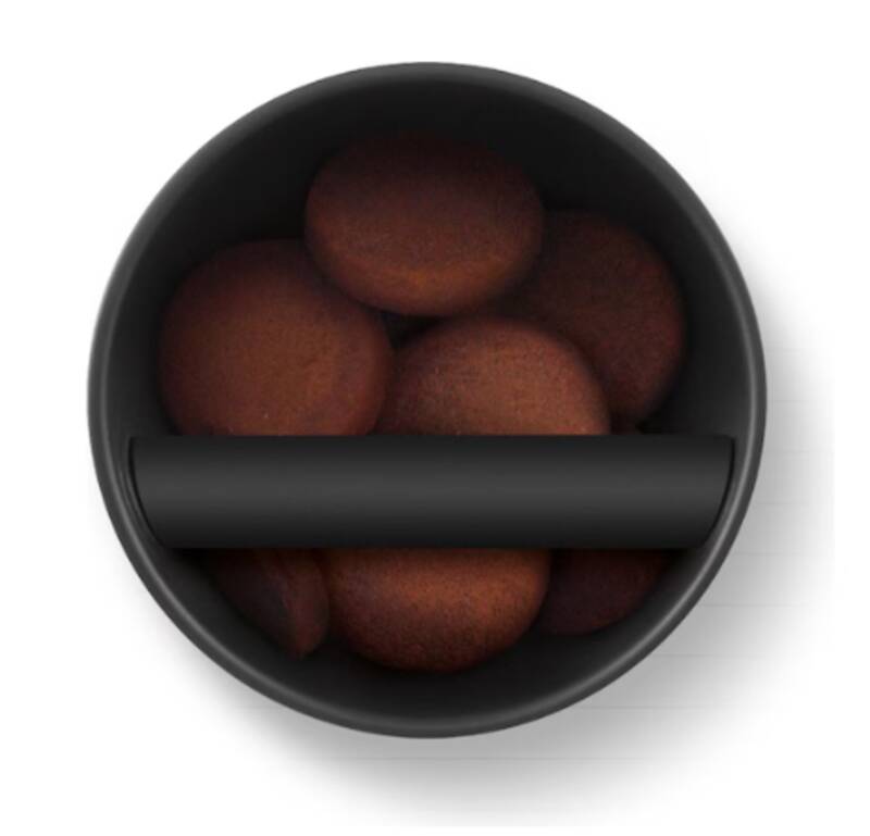 the Knock Box 10- Black Stainless Steel