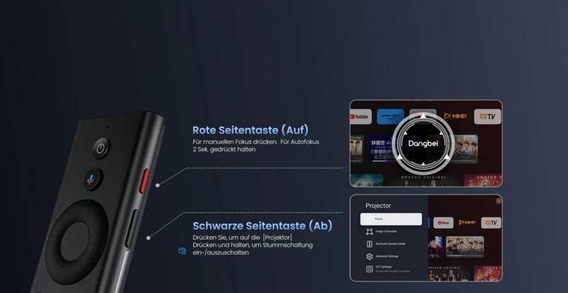 Dangbei Atom Smart Projector mit Android Betriebssystem