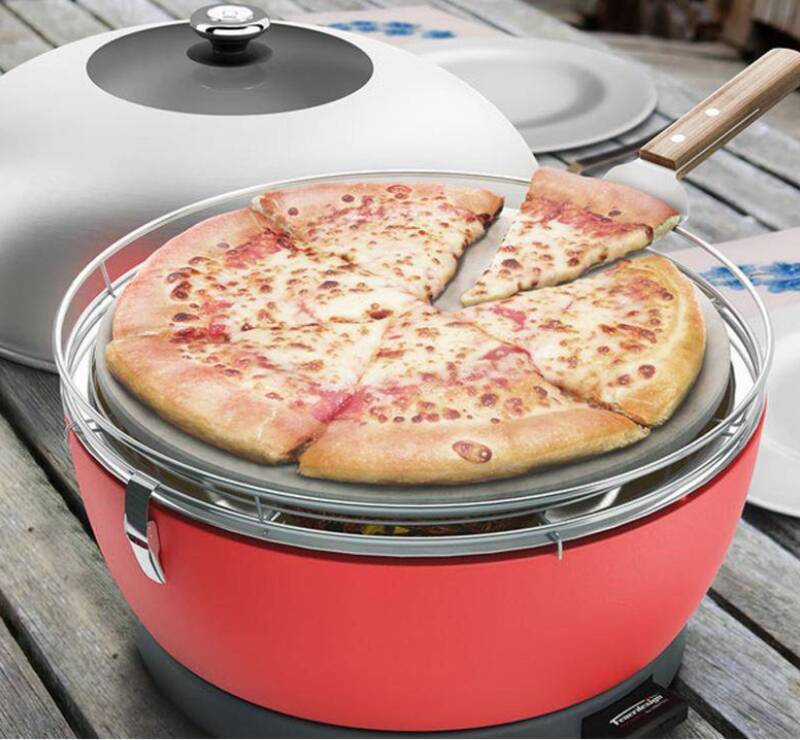 Pizzastein mit Schaufel