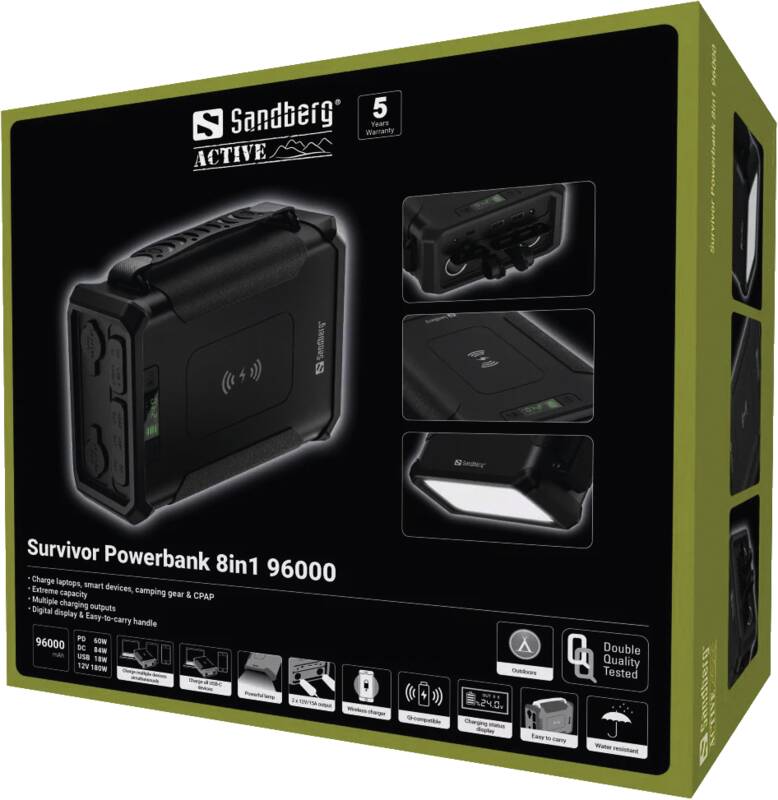 Powerbank -  Survivor 8in1 96000 , 420-78