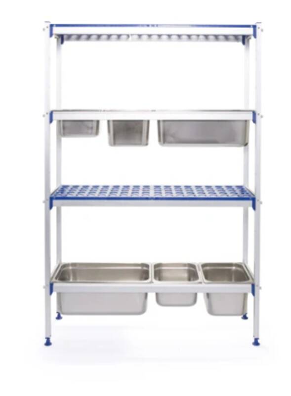 Aluminium 1120x355x (H)1685mm