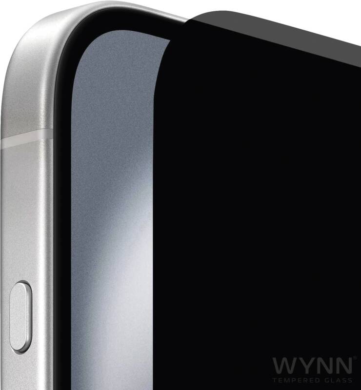 3D Privacy Schutzglas iPhone 16 - 30° 2-Weg Schutz