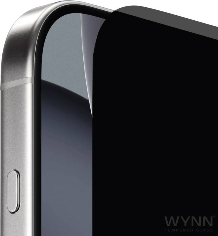 3D Privacy Schutzglas iPhone 16 Pro - 30° 2-Weg Schutz