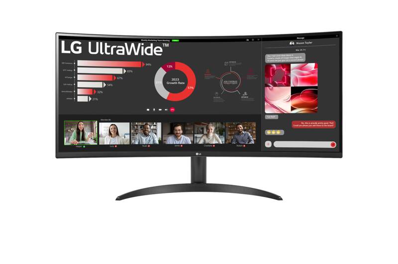 34WR50QK-B.AEU Curved UltraWide