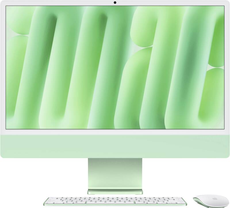 iMac 24" M4 8-Core, 16 GB, 256 GB, 8-Core Grafik, CH, Standa