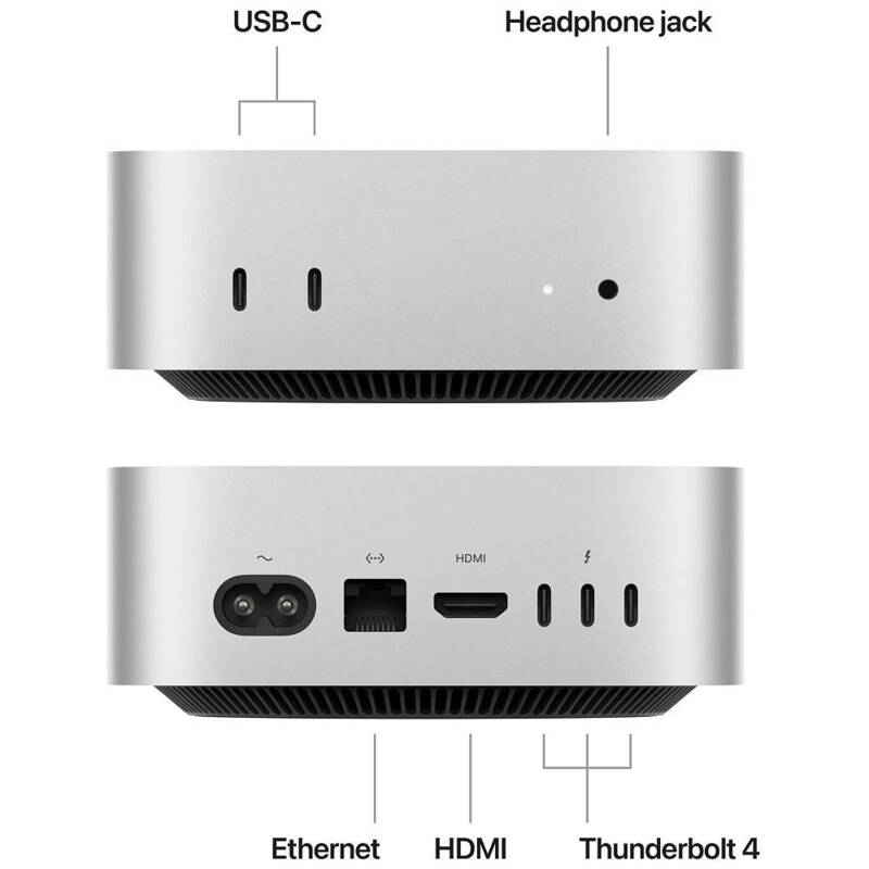 Mac mini M4 10-Core, 32GB 1 TB, SSD