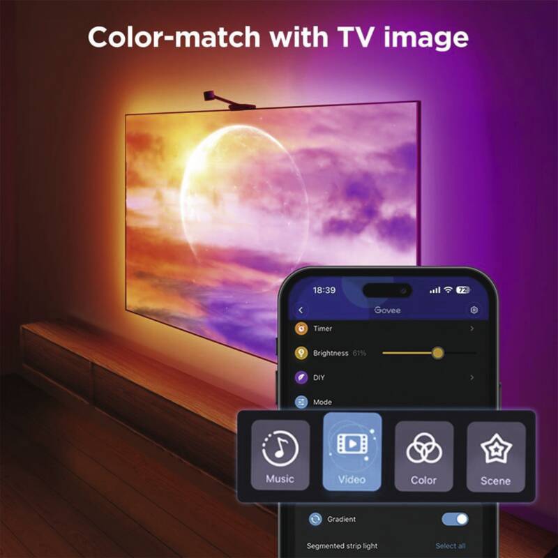 Govee/Netflix Envisual TV Backlight 55-65 Zoll