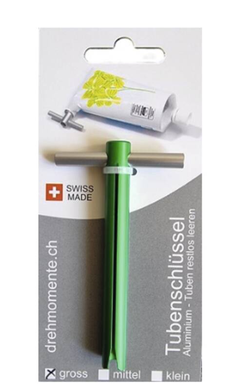 Tubenschlüssel Alu grün