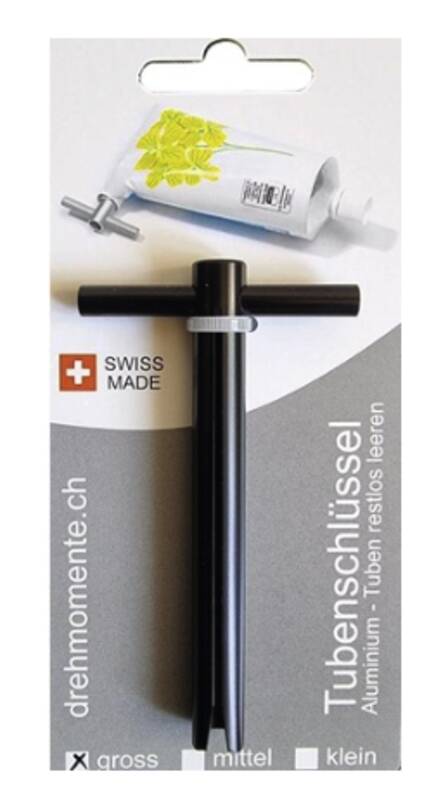 Tubenschlüssel Alu schwarz