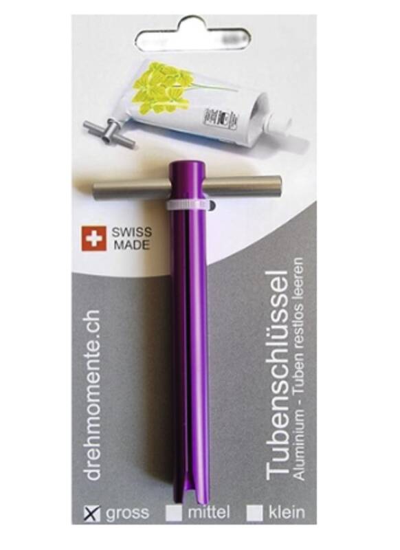 Tubenschlüssel Alu violett