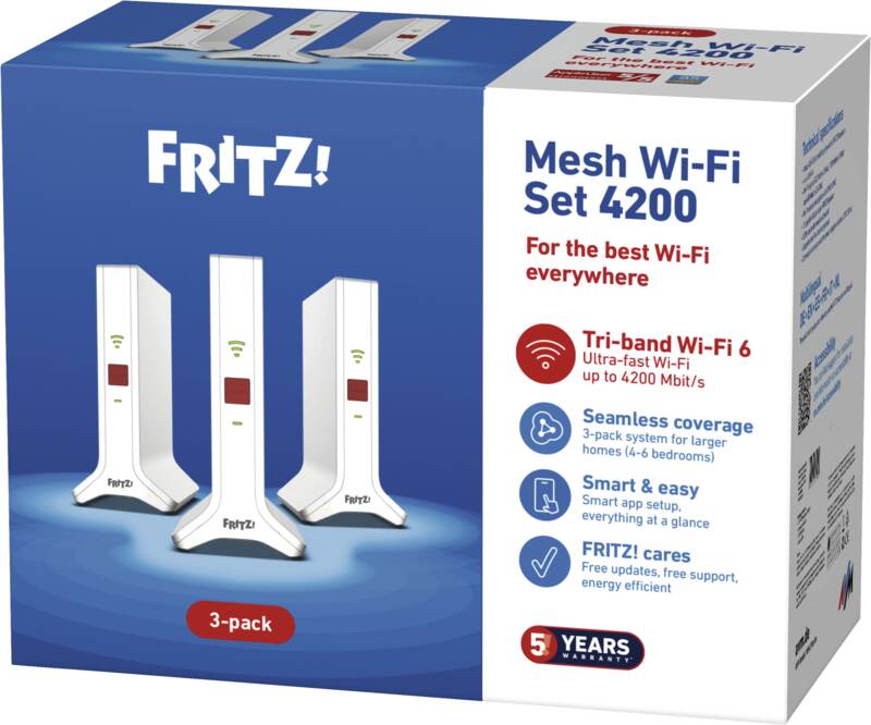 FRITZ!Mesh Set 4200 3-pack Edition International