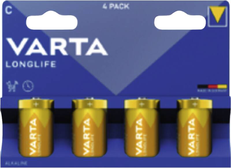 4114 LONGLIFE Baby C Blister 4er