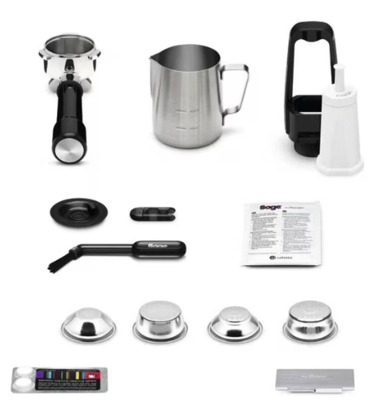 the Barista Touch Impress™ Cold Black Stainless Steel