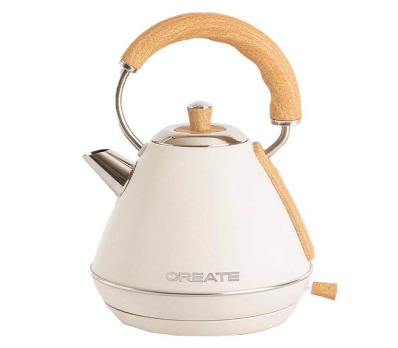 KETTLE RETRO M - Wasserkocher 1l Creme